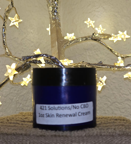 1oz Skin Renewall Cream / No CBD
