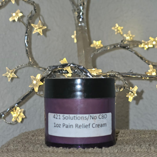 1oz Rapid Relief Cream / No CBD