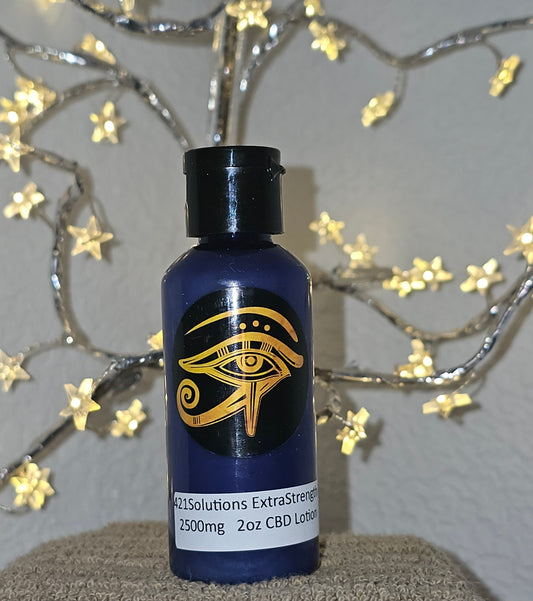 2oz CBD Extra Strength Rapid Relief Lotion